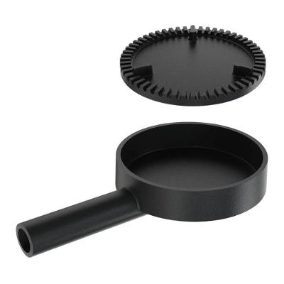 Queimador Simples Completo Fogão Industrial Ferro N02 13cm