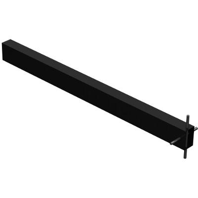 Suporte Pia Chumbar Bancada Aparador Mesa 60 Cm Preto