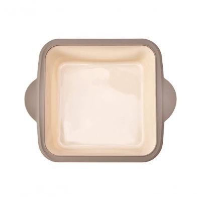 Forma Quadrada De Silicone Kenya Bege