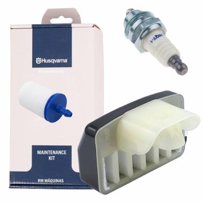 Kit Manutenção Filtros Vela Motosserra Husqvarna 135/435/435e/440e/435ii Original