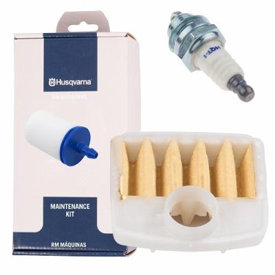 Kit Manutenção Filtros Vela Motosserra Husqvarna 353 Original