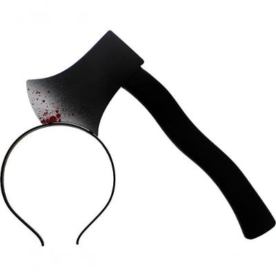 Arquinho Tiara Halloween Com Machadinho [f130]