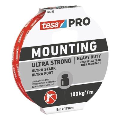 Fita Dupla Face Tesa Mounting Robust Trasnparente 5m X 19mm