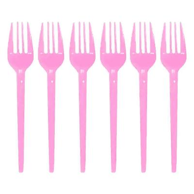 Garfinho Descartável Rosa Para Festas - 50 Unidades