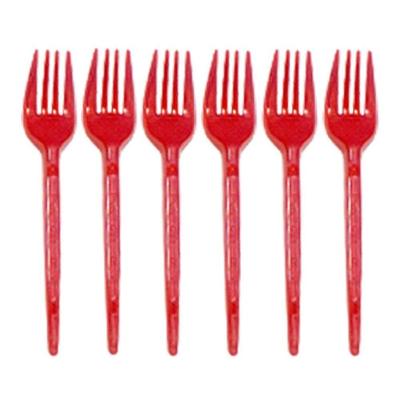 Garfinho Descartável Vermelho Neon Para Festas - 50 Un
