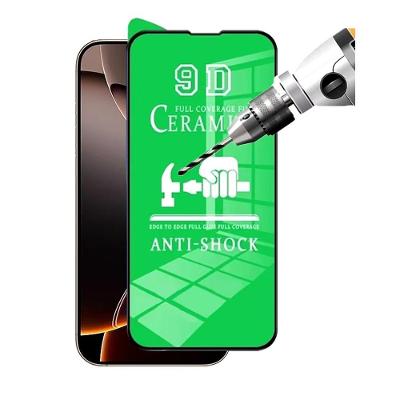 Película Cerâmica 9d Compatível Com Iphone 15 Pro Max