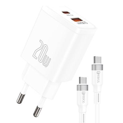 Carregador 20w Turbo Branco Para Iphone 13 Pro Max