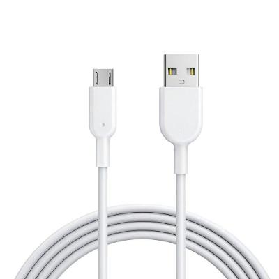 Cabo Usb Branco Reforçado 1m Premium Para Samsung A03 Core