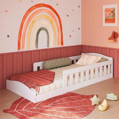 Cama Montessoriana Infantil Encanto Completa Móveis Branco