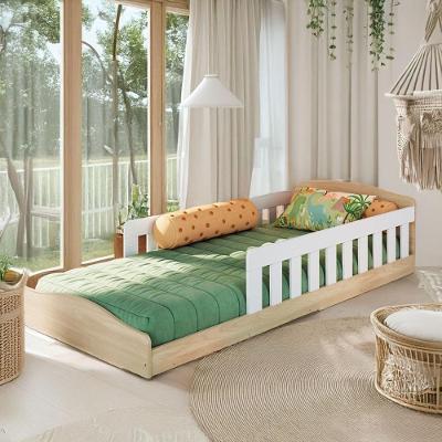 Cama Infantil Com Grades De Proteção Solteiro Eva Shop Jm Carvalho Branco