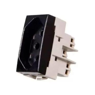 Modulo Tomada 2p+t 10a Ebony Clean Margirius 16817