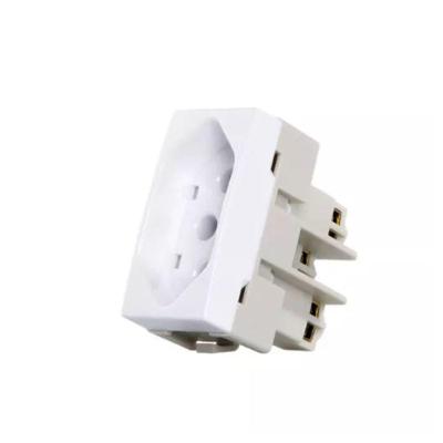 Modulo Tomada 2p+t 10a Branco Sleek Margirius 16049