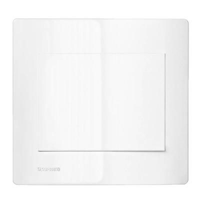 Placa Cega 4x4 C/ Suporte Branco Revita Soprano