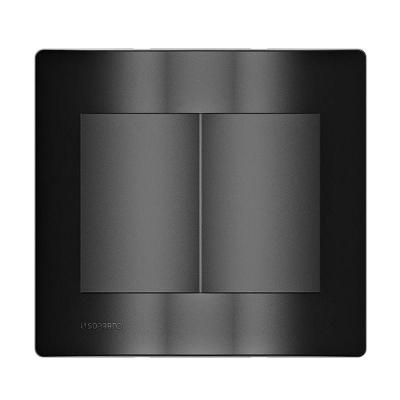 Placa Cega 4x4 C/ Suporte Carbono Revita Soprano