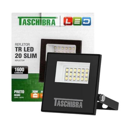 Refletor Led Tr Slim 20w 3000k Taschibra