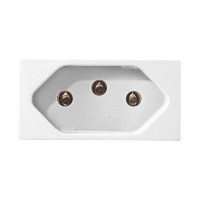 Modulo Tomada 2p+t 20a Branco Soprano Soprano