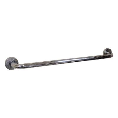 Alça De Apoio Banheiro Inox 50cm Idoso Deficiente Barra Cadeirante Acessibilidade Resistente Box Segurança