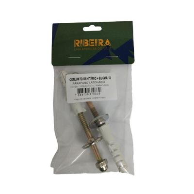 Parafuso Para Vaso Sanitário + Bucha 10