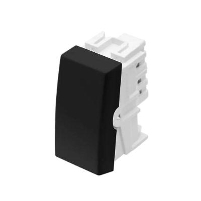 Módulo Fame Habitat Black - Interruptor Paralelo 16a~250v