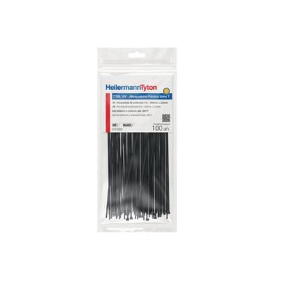 Abraçadeira Nylon 100x2,5 Preto C/100 Un T18r