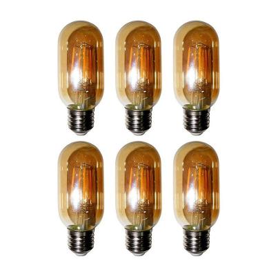 Lampadas De Led Kit 6 Multi Filamento Retro Iluminação Bivolt 30w Vintage