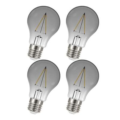 Lâmpada Led Fumê 30w Iluminação Kit 4 Unid. Decorativa Vintage Branco Quente Retrô Multifilamento Luz Casa Decoração