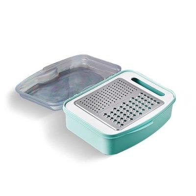 Pote Ralador Legumes Com Tampa E Dispenser 1l Plasvale
