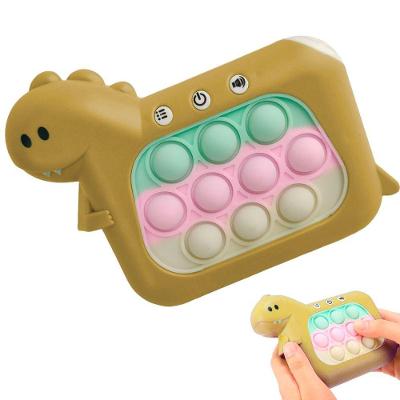 Pop It Mini Game Som Luzes Interativo Anti Estresse Dinossauro Relaxante Fidget Sensorial Criança