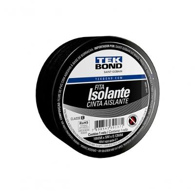 Fita Isolante Tekbond Uso Geral 19mmx05mm