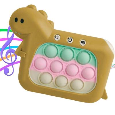 Pop It Inteligente Mini Game 4 Modos Som Luzes Dinossauro Sensorial Anti Estresse Ansiedade Criança Toys