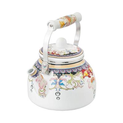 Chaleira Esmaltada Vintage 2,5 Litros à Indução Charm Indiana