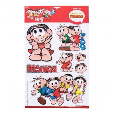 Adesivo Decorativo 3d Mônica - Turma Da Mônica