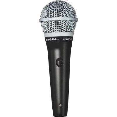 Microfone Com Fio Storm Micn00010 Preto