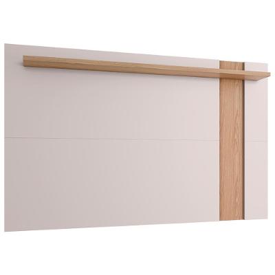 Painel Para Tv 70 Pol Extensível 180cm Lara C04 Off White Freijó - Lyam Decor