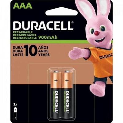 Pilha Recarregável Aaa 900mah (c-2 Pilhas) Duracell 