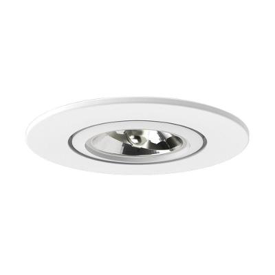 Embutido Orientável Face Plana Ar70 Branco Interlight Il089