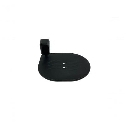 Saboneteira Com Concha Linha Citta Black - Steel