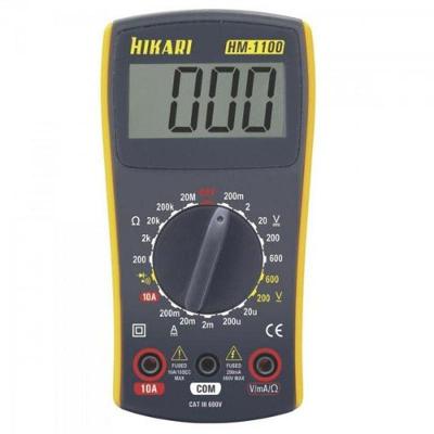 Multímetro Digital Hikari Hm1100 Amarelo-cinza