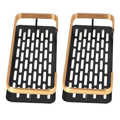 Suporte Organizador Shampoo Sabonete Banheiro Dourado - 2 Unidades