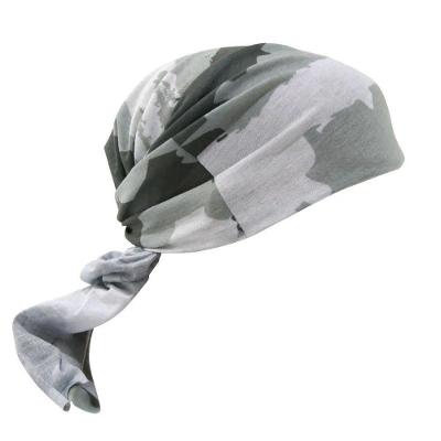 Bandana Urban Unica Nautika Proteção Uv50+ P/ Esportes Cinza/preto único