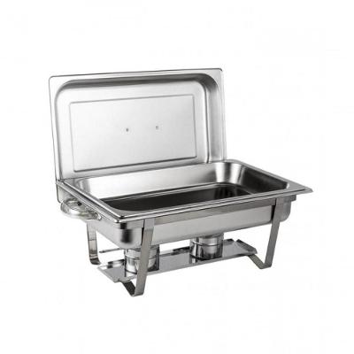 Rechaud Banho Maria Aço Inox 9 L Com Fogareiro Brasinox