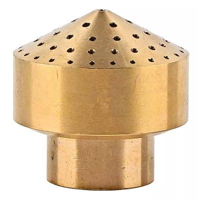Bico Para Fontes Chafarizes E Lagos Efeito Chuva Com Entrada Rosca De 1/4"