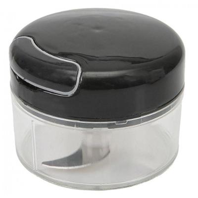 Mini Processador Manual Lyor 2 Laminas 200ml - Preto