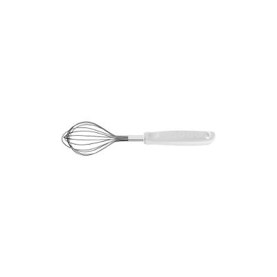 Batedor Manual Tramontina Utilita Em Aço Inox Com Cabo De Polipropileno Branco
