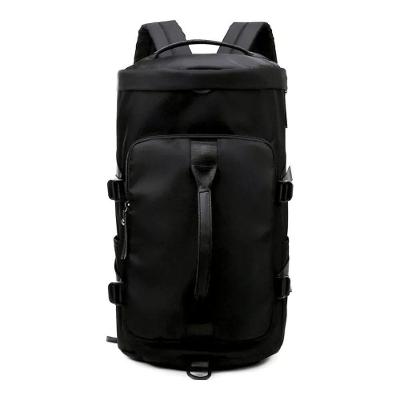 Bolsa Mala Viagem Esportiva Fitness Academia Vira Mochila Gênero Preto