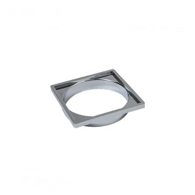 Porta Grelha Quadrada 150 Mm Cromada - Krona