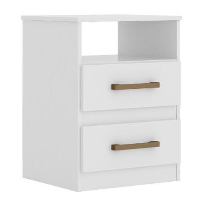 Mesa De Cabeceira Apolo Flex Branco/rosa/azul/lilás - Moval