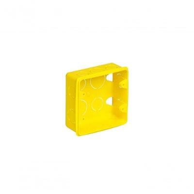 Caixa De Luz Amarela Para Eletroduto 4x4 (20 Unidades) - Krona