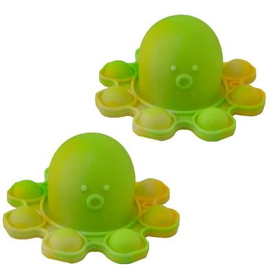 Fidget Toy Pop It Polvo Chaveiro Kit 2 Unidades Alivia Estresse Ansiedade Relaxante Mental