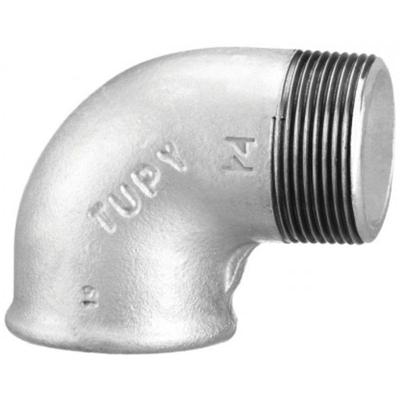Cotovelo Ferro Galvanizado Tupy 2" Mxf